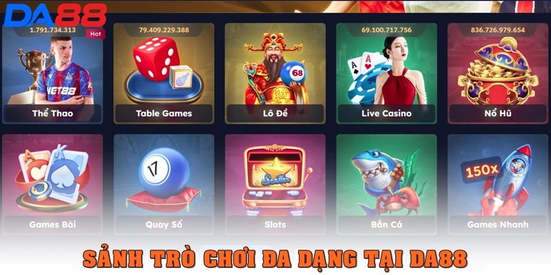 Kho trò chơi đa dạng, tỷ lệ kèo chuẩn quốc tế